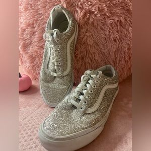 Custom glitter Vans